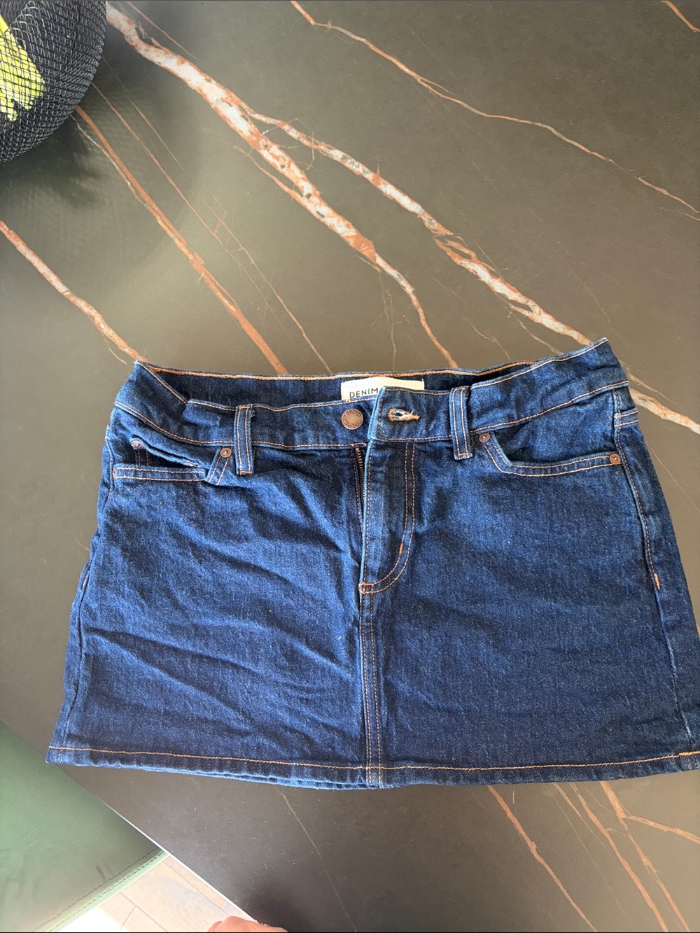 Denim Forum Aritzia size 27 Mini Skirt
